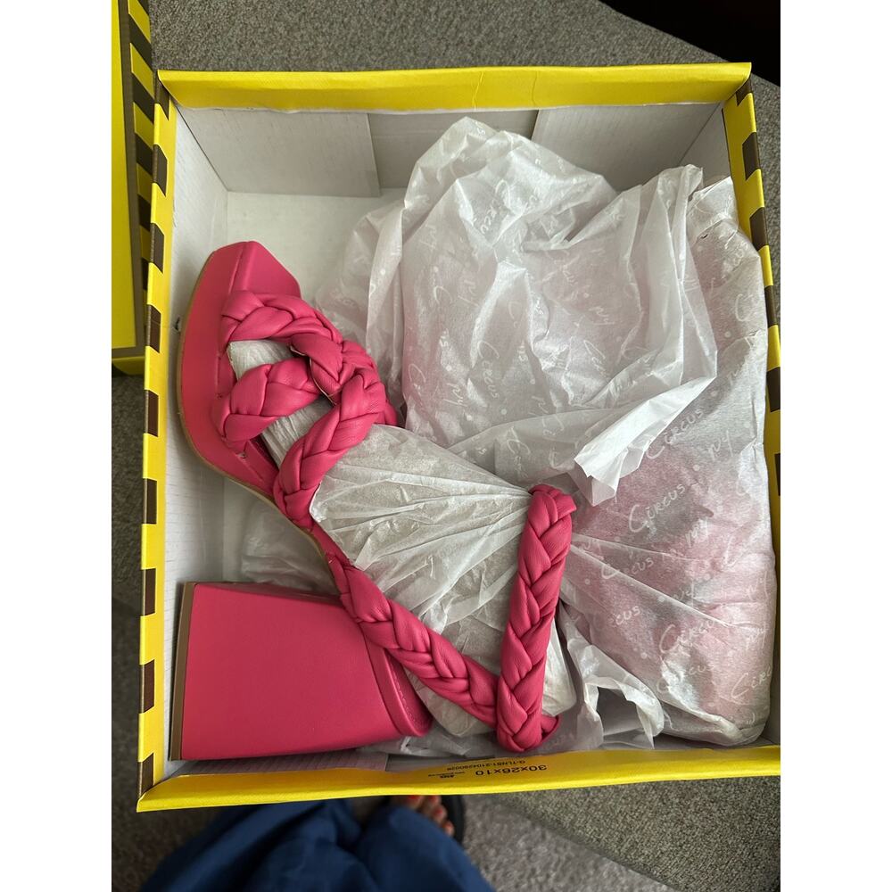 NWT - Flamingo Pink Sandals - Circus By Sam Edelman